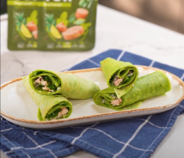 Ton Poşet ile Krepli Dürüm ve Meksika Fasulyeli Salata
